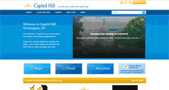 Desktop Screenshot of capitolhillbid.org
