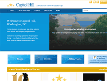 Tablet Screenshot of capitolhillbid.org